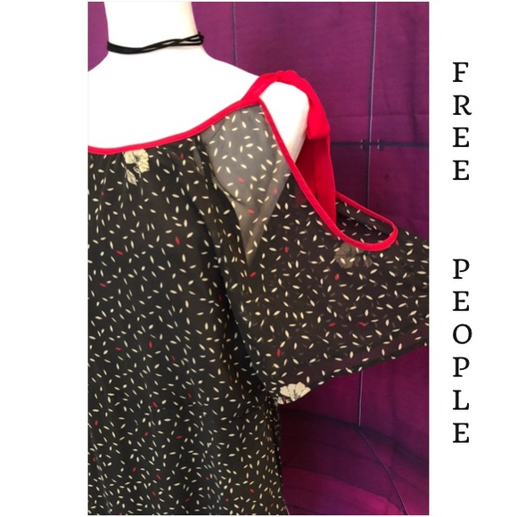 FREE PEOPLE LAYERED open side MIDI DRESS XS (S-M) - Picture 4 of 8